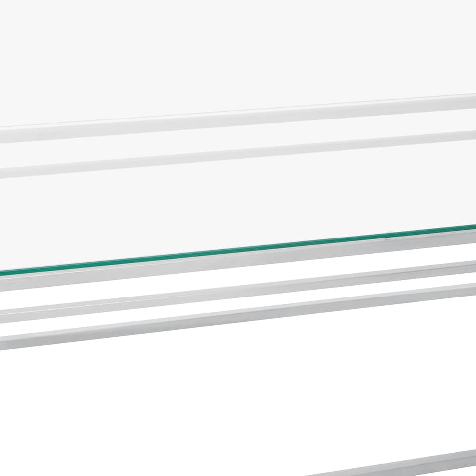 image 1 of Allure Silver Coffee Table | Silver