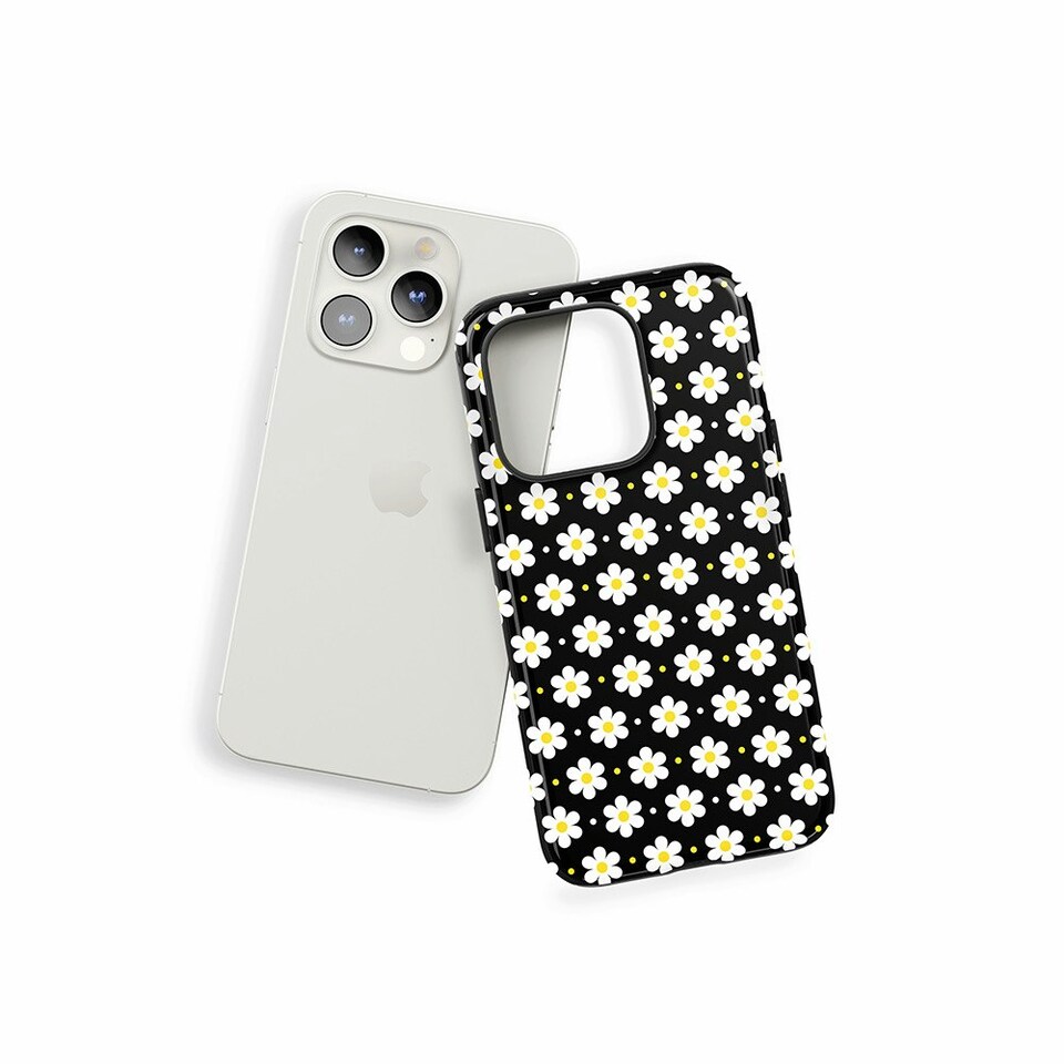 image 1 of Ditsy Daisy Phone Case | Black | iPhone 13 Pro Max
Slim | iPhone 13 Pro Max
Slim