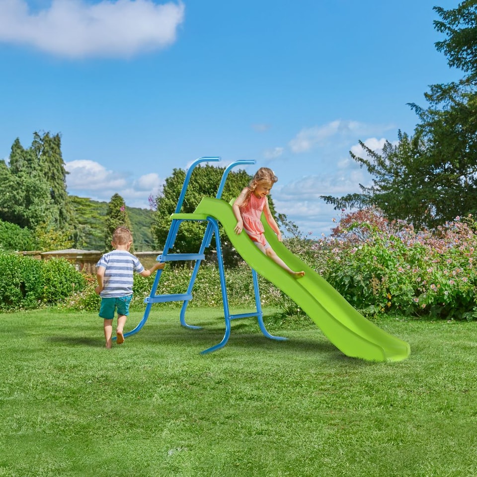 image 1 of TP 6ft (1.8m) Wavy Slide & Stepset