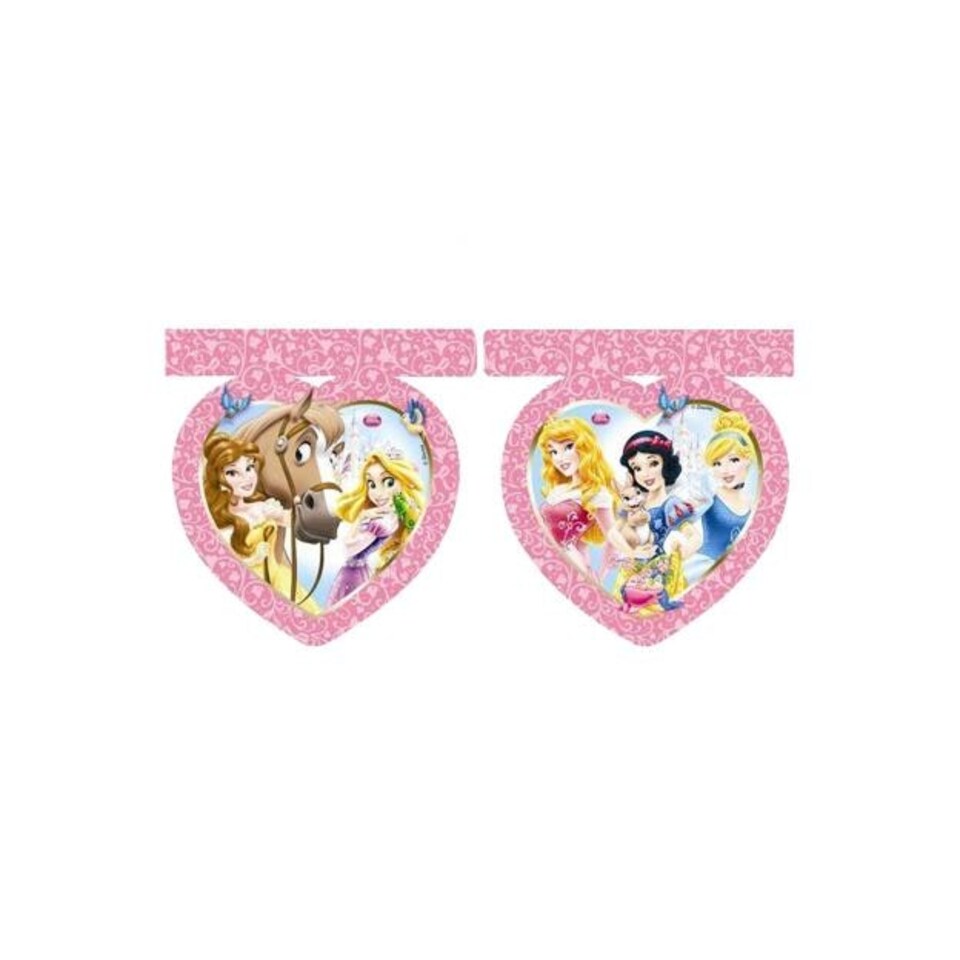 Disney Princess Animals Flag Banner - Multicoloured - One Size