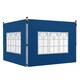 image 1 of Outsunny Gazebo Side Panels for 3x3(m) or 3x4m Pop Up Gazebo, 2 Pack, Blue