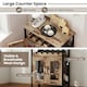 image 6 of COSTWAY Wine Cabinet Sideboard Kitchen Storage Cabinet N/A