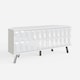 image 4 of Frank Olsen Elevate 1200 Corner Tv Cabinet White | White