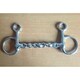 image 2 of Shires Waterford Horse Hanging Cheek Snaffle Bit - Silver - 5in