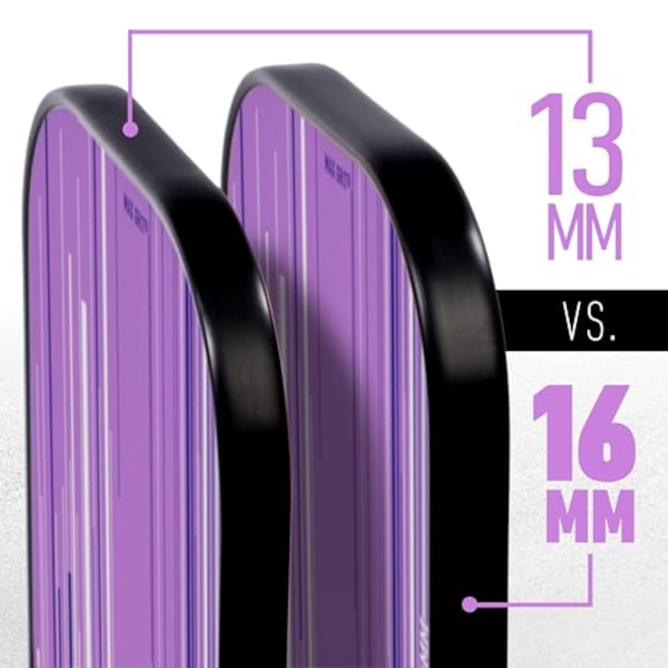 image 1 of Franklin Sports Pro Pickleball Paddle - Signature Series With Maxgrit Surface - Usapa Approved - 16mm Polypropylene Core - Lilac