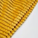 image 5 of BHS Luxury Ribbon Velvet Throw | Yellow | Ochre | 1