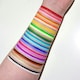 image 5 of Rainbow Split - 15 Pan Palette - Glisten Cosmetics Multi