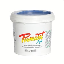 Permaset Aqua Standard Ink, Light Blue, 1 Litre