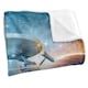 image 2 of Star Trek Final Frontier Silky Supersoft Blanket | Blue | Blue/Multicoloured | One Size | 1
