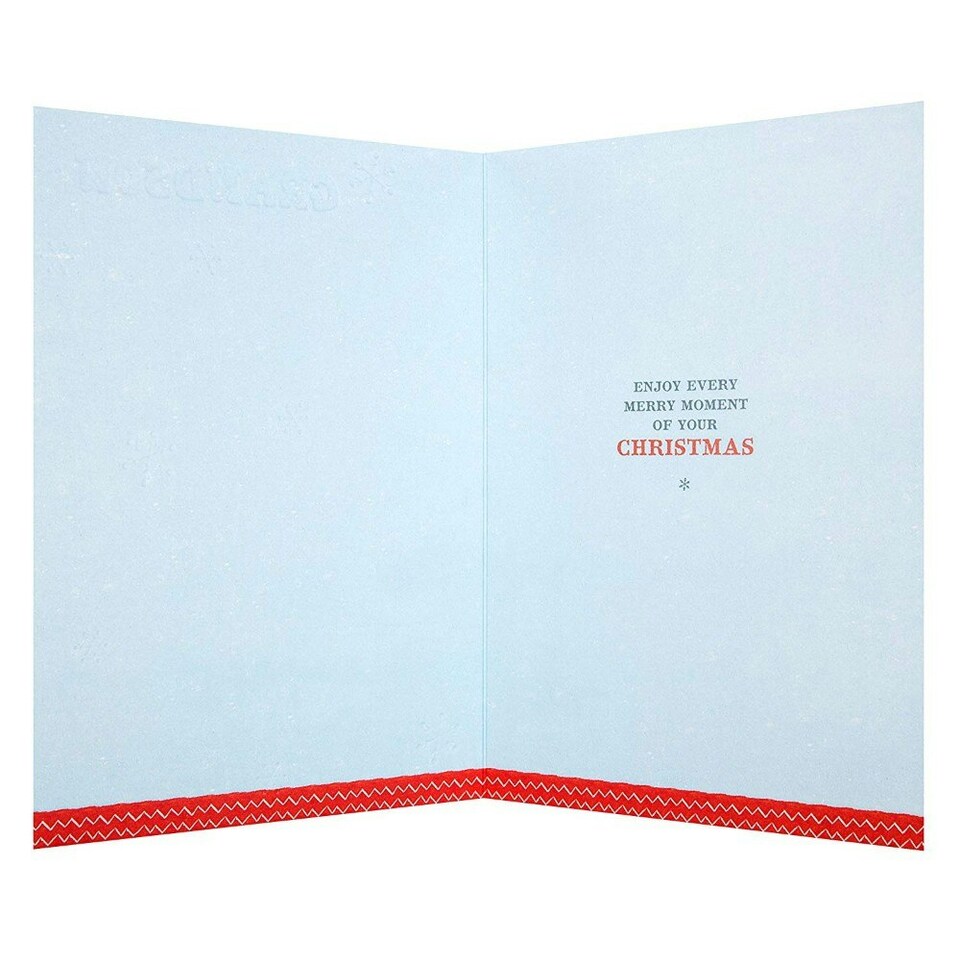 image 1 of Grandson Christmas Card 'Enjoy Every Moment'