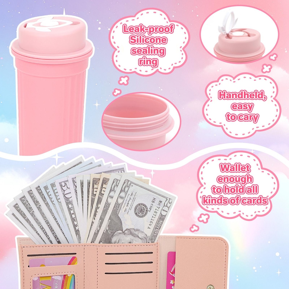 image 1 of Girls Pretend Play Handbag & Makeup Toy Set