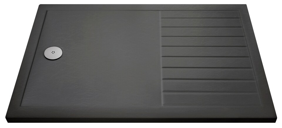 image 1 of Balterley Premium Walk-In Shower Tray | Grey | Slate Grey | 1