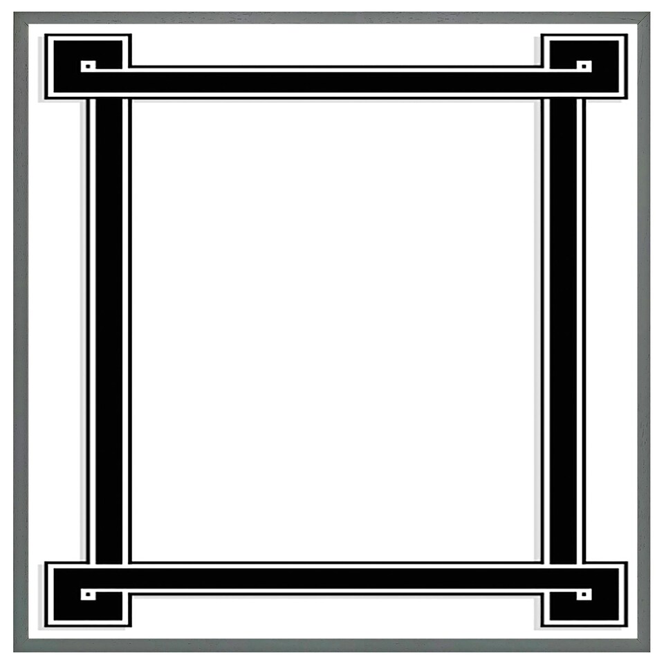 image 1 of Greek frame (Picture Frame) Brown | Oak | XL