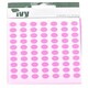 image 2 of Pack of 490 Pink 8mm Sticky Dots - Labels Stickers pink