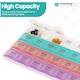 image 5 of 28 Slot Pill Organiser, 4 Times A Day Weekly Tablet Box