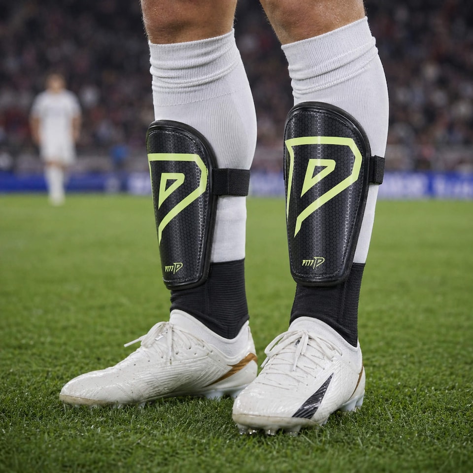 image 1 of Phoenix Fitness High Impact Football Shin Guards - Medium