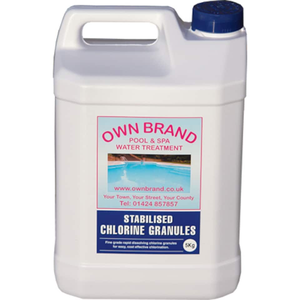 1kg Plastica Stabilised Chlorine Granules Box of 6