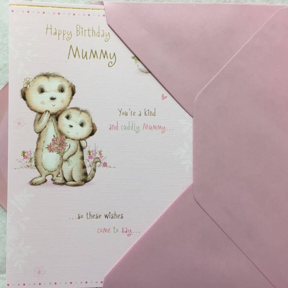 image 1 of Happy Birthday Mummy Card