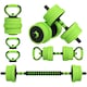 image 1 of SPORTNOW Weight Dumbbells Set, Barbell, Kettlebell, Push Up Stand, 20kg