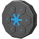 image 1 of SPORTNOW Smart Music Boxing Machine with Bluetooth Connection and LED Light Black