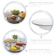 image 2 of Duralex Lys Glass Soup Plates Dishes - Tempered, Heat Resistant - 230mm - Pack of 6 | Clear | Clear