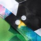 image 5 of OHS Kids Graphic Football Reversible Duvet Cover and Pillowcase Bedding Set Multi | Neon Multi | Single
