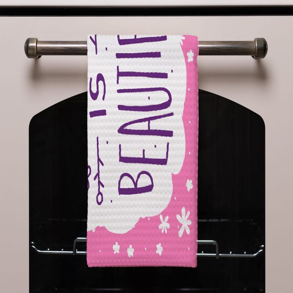 image 1 of Life Is Beautiful (Kitchen Towel)