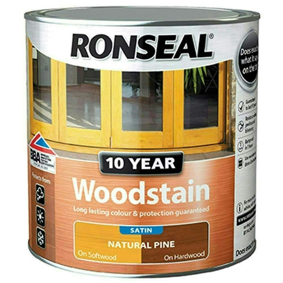 10 Year Woodstain Natural Pine 750ml - RSL10WSNP750