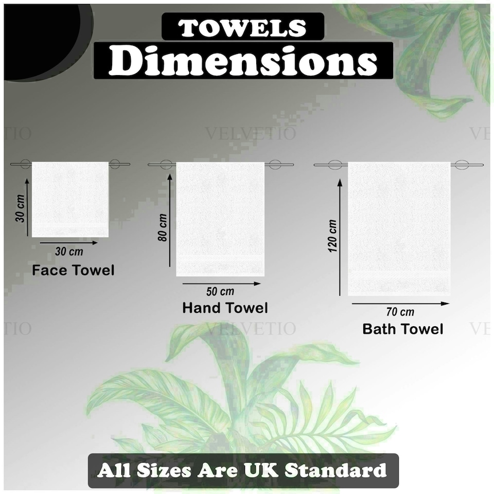 image 1 of VELVETIO 10 Piece Towel Bale Set Toronto Stripe Pattern - 100% Cotton, 450 GSM Black
