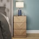 image 5 of GFW Catania Pair of 3 Drawer Bedside Tables - Euro Oak