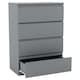 image 9 of Vida Designs Denver 4 Drawer Chest of Drawers Bedroom Storage, Grey