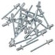 image 6 of Assorted Blind Pop Pot Rivets Set Fastener Fastening Metric 3.2 - 4.8mm 160pc