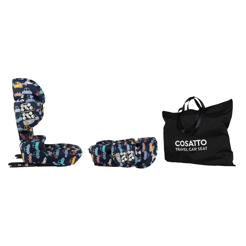 image 1 of Cosatto Ninja iGo Foldable R129 ISOFIX Travel Car Seat