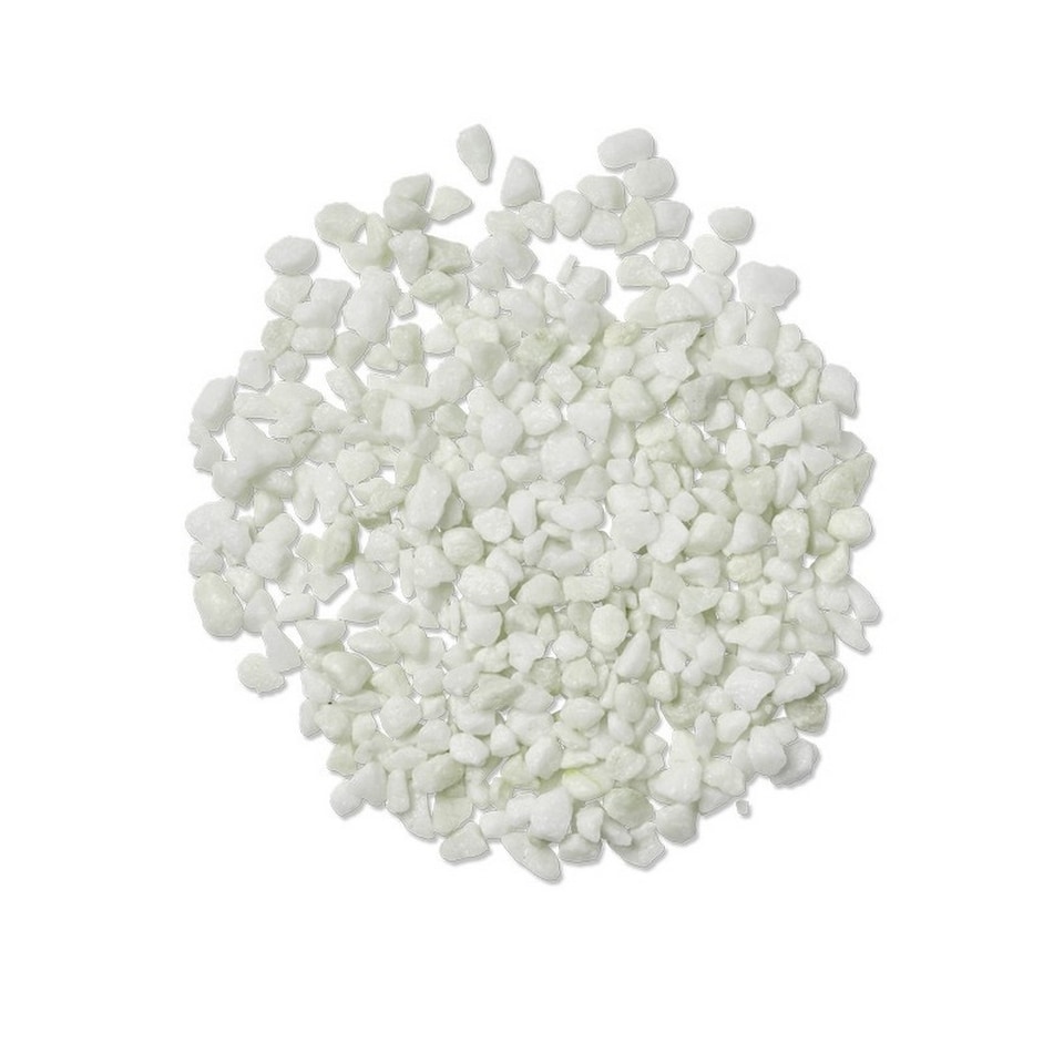 image 1 of 10-20mm White Spar Chippings - Premium Aggregate Bulk Bag - 850 kilos