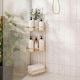 image 2 of OHS 3 Tier Shower Caddy Freestanding Bathroom Corner Shelf Organiser