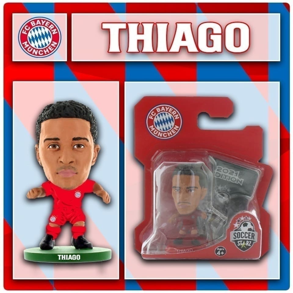 image 1 of Soccerstarz - Bayern Munich - Thiago Alcantara - Home Kit