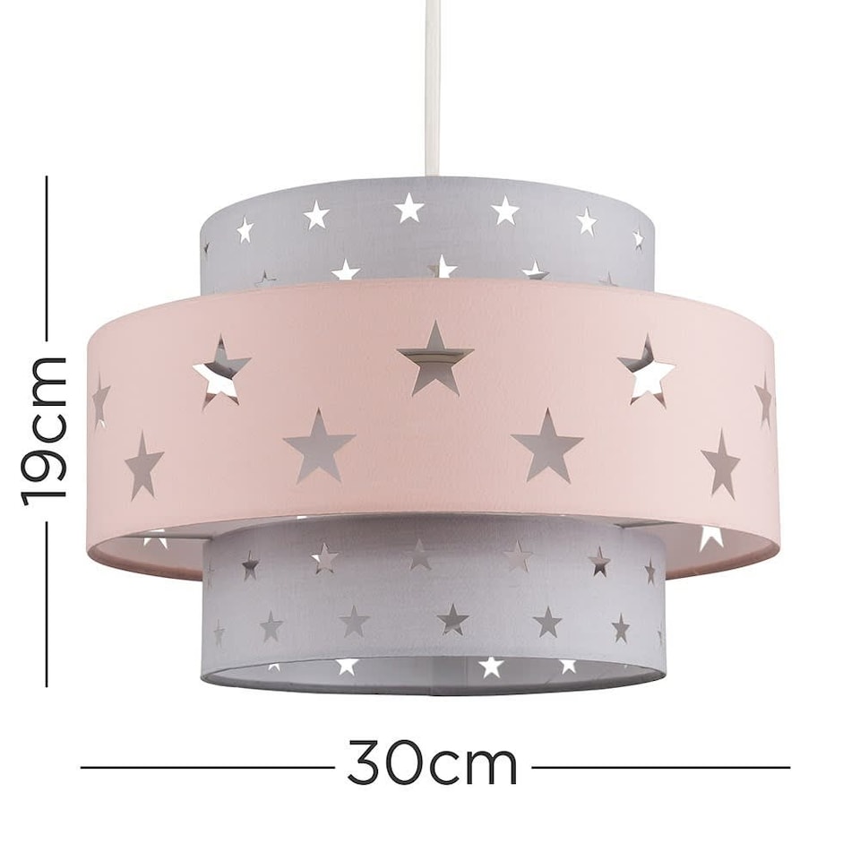 image 1 of ValueLights Weaver Pink Ceiling Pendant Shade | Pink
