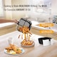 image 4 of 5.5L Digital Air Fryer with Timer and Low Fat Oil Free White