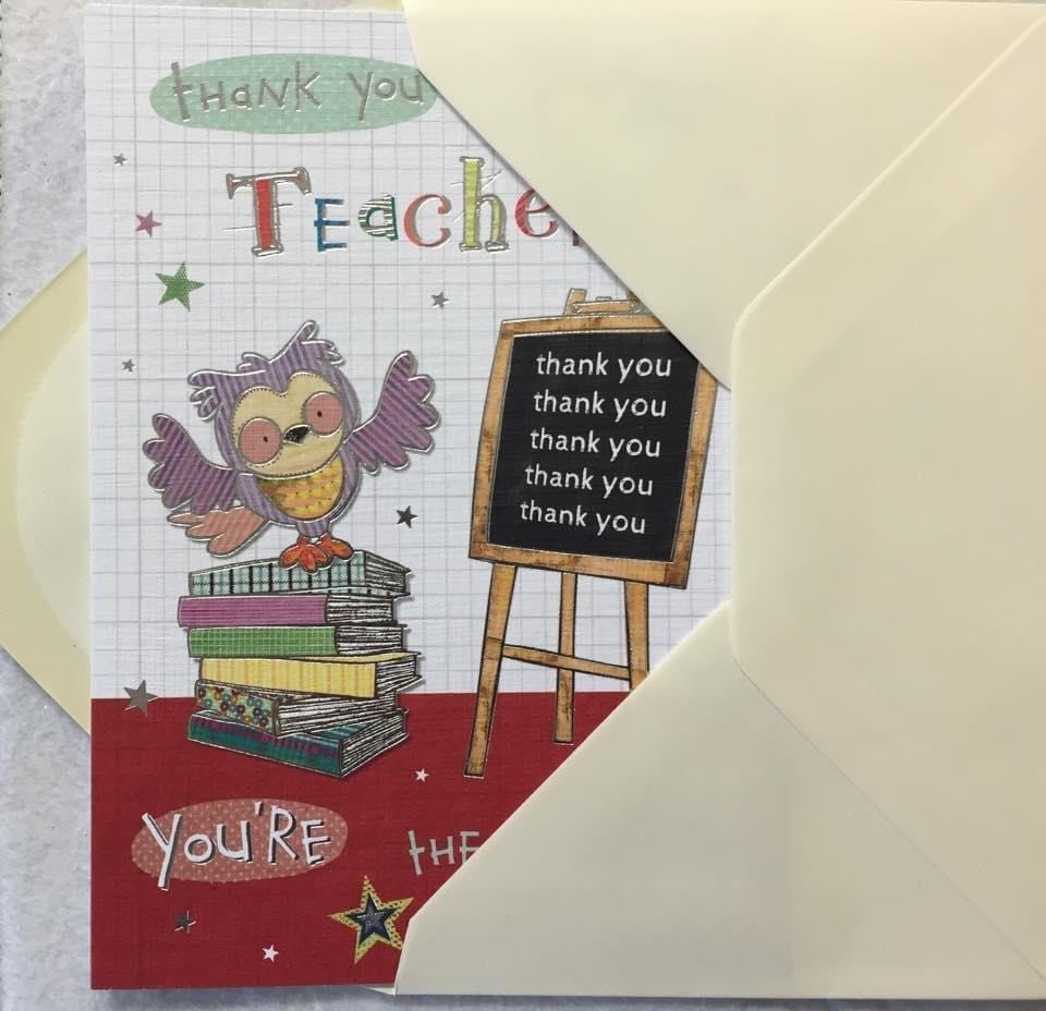 image 1 of Thank You Teacher Card