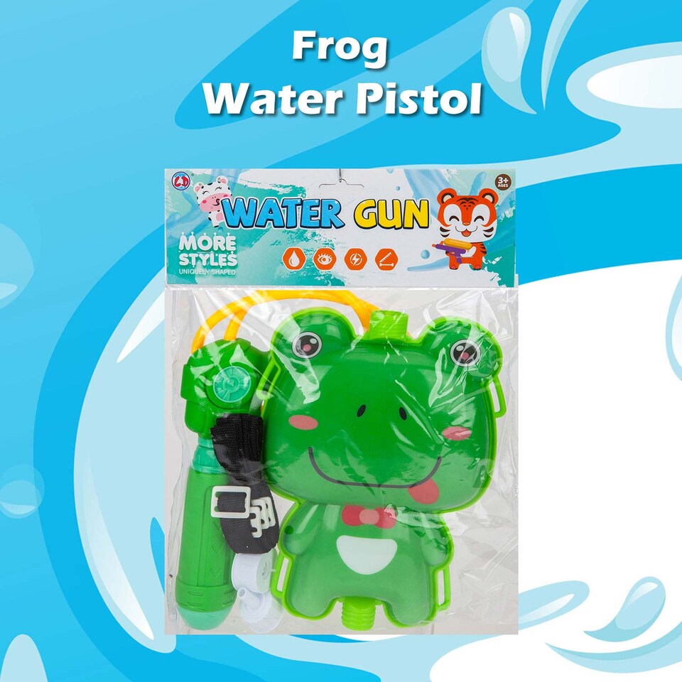 image 1 of vfm-estore Animal Backpack Water Gun Pistol - Compact 16cm x 22cm