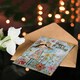 image 4 of Cute Girl Spring Flower Meadow Kids Child Kids Birthday Card