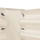 image 4 of Harbour Housewares Semicircular Steel Raised Bed - 90cm x 45cm - Ivory