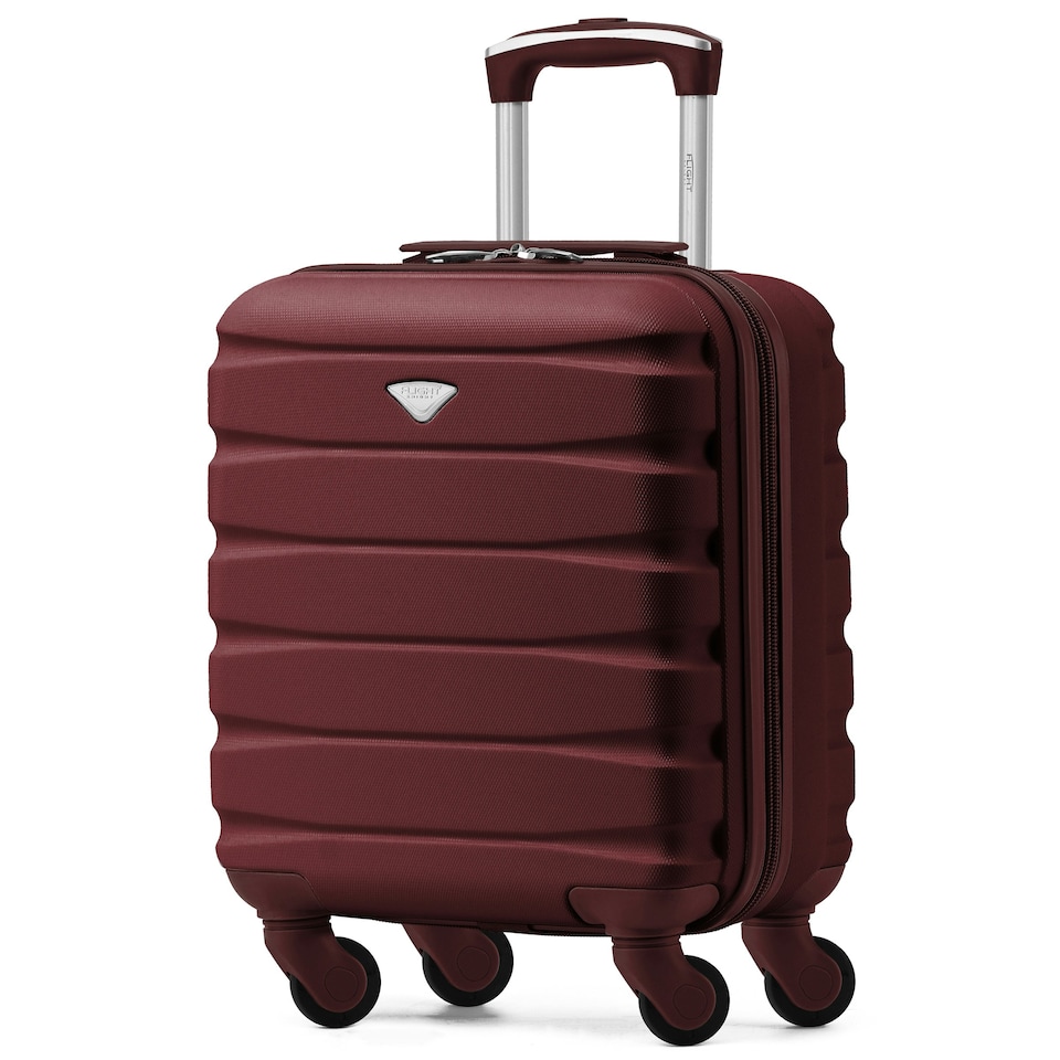 image 1 of 45x36x20cm EasyJet Free Underseat Carry-On Cabin Bag - Lightweight 4 Wheels ABS Hard Shell Suitcase Purple | Burgundy | Cabin Bag