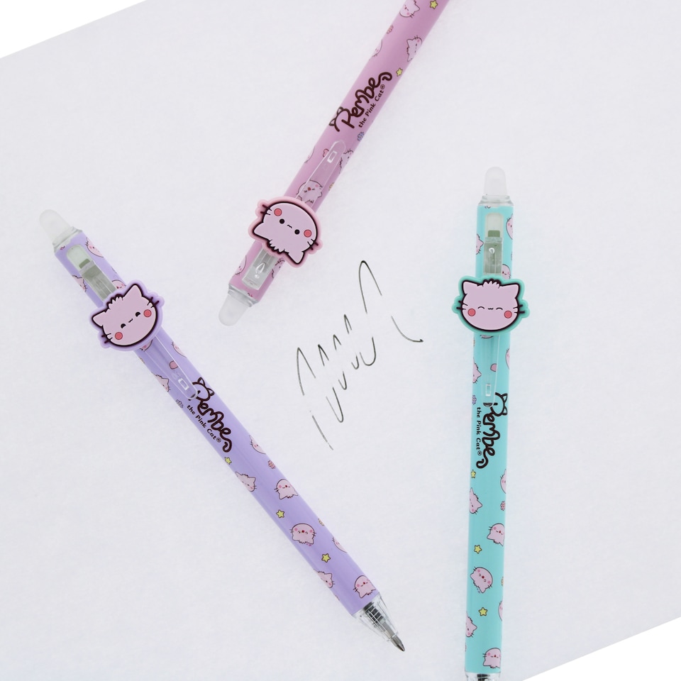 image 1 of Pembe Eraseable Gel Pens - Set of 3