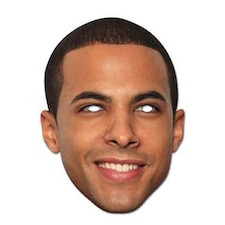 JLS Marvin Humes Cardboard Face Mask