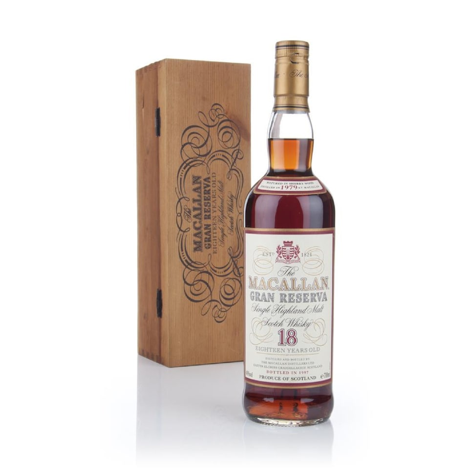 image 1 of The Macallan - 1997 Release Gran Reserva Highland Single Malt Scotch 1979 18 year old Whisky
