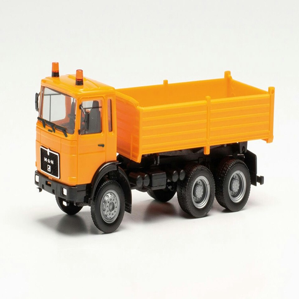 Herpa Basic MAN Tipper Truck Municipal Yellow