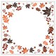 image 1 of Decorative autumn (Picture Frame) White | XL