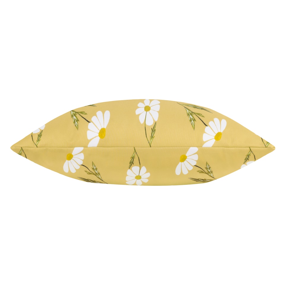 image 1 of Wylder Daisies Floral Reversible Outdoor Cushion