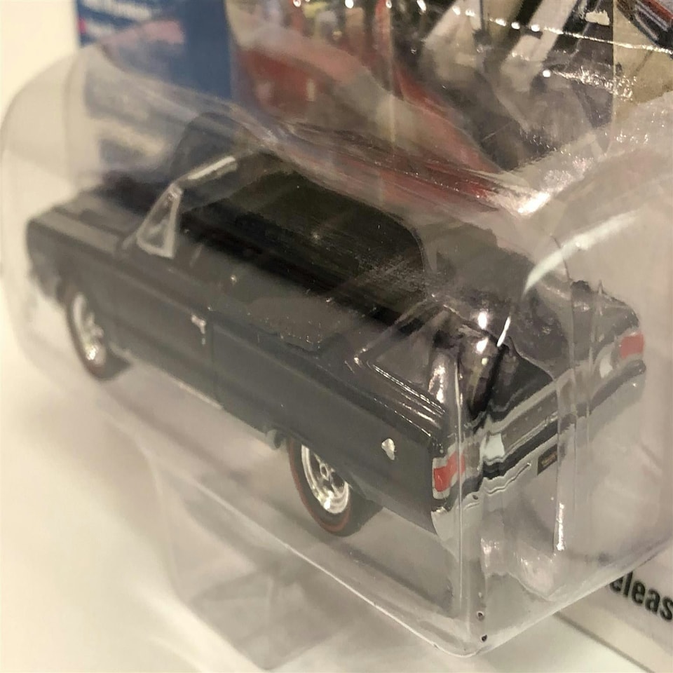 image 1 of 1971 Plymouth Cuba Convertible In-Violet Poly 1:64 Johnny Lightning JLMC016B